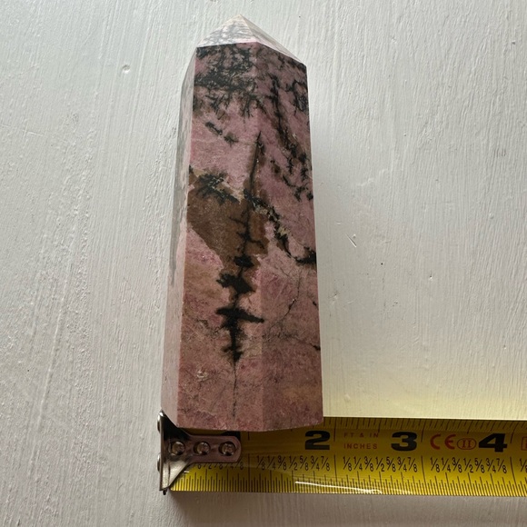 Rhodonite Crystal Tower - Picture 5 of 8